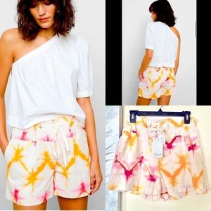 NWT Rails Samara Diamond Tie Dye Shorts size small